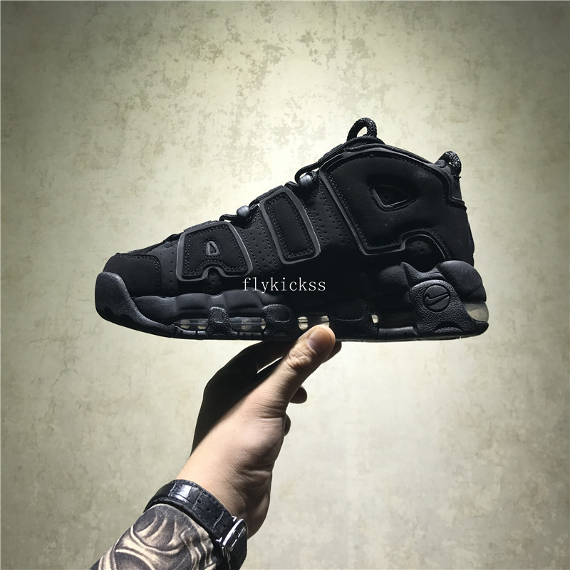 Nike Air More Uptempo All Black